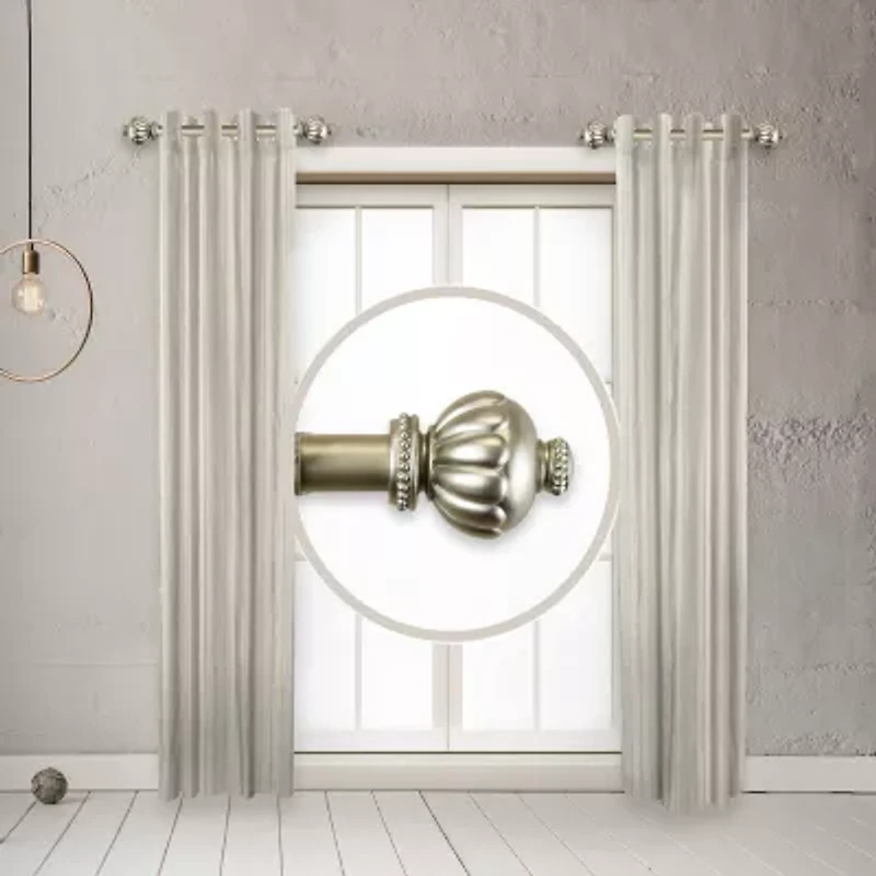 Rod Desyne (Set Of 2) Selma Side 1 Adjustable Curtain