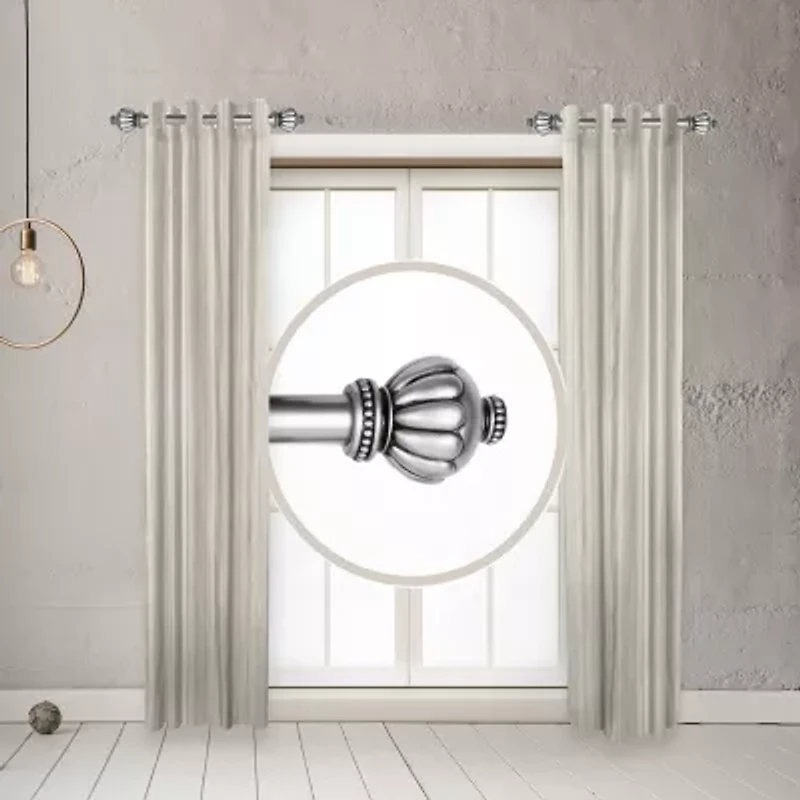 Rod Desyne (Set Of 2) Selma Side 1 Adjustable Curtain