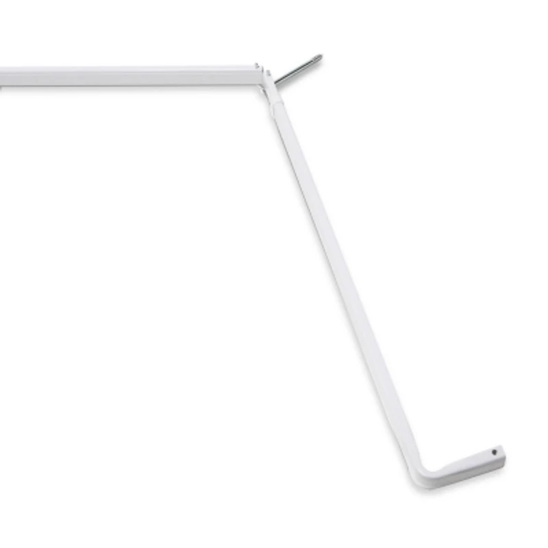 Rod Desyne Lockseam Corner Window 2 IN Adjustable Curtain Rod