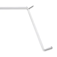Rod Desyne Lockseam Corner Window 2 IN Adjustable Curtain Rod