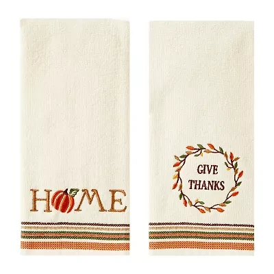 Saturday Knight Thank And Home 2-pc. Hand Towel