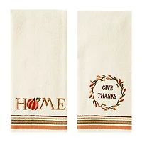 Saturday Knight Thank And Home 2-pc. Hand Towel