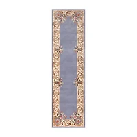 Momeni Open Fields Bordered Hand Tufted Indoor Rectangular Accent Rug