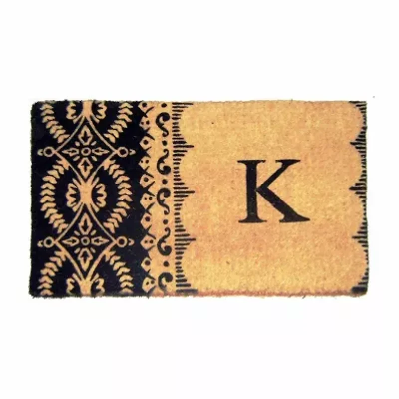 Imperial Heirloom Monogram Rectangular Doormat