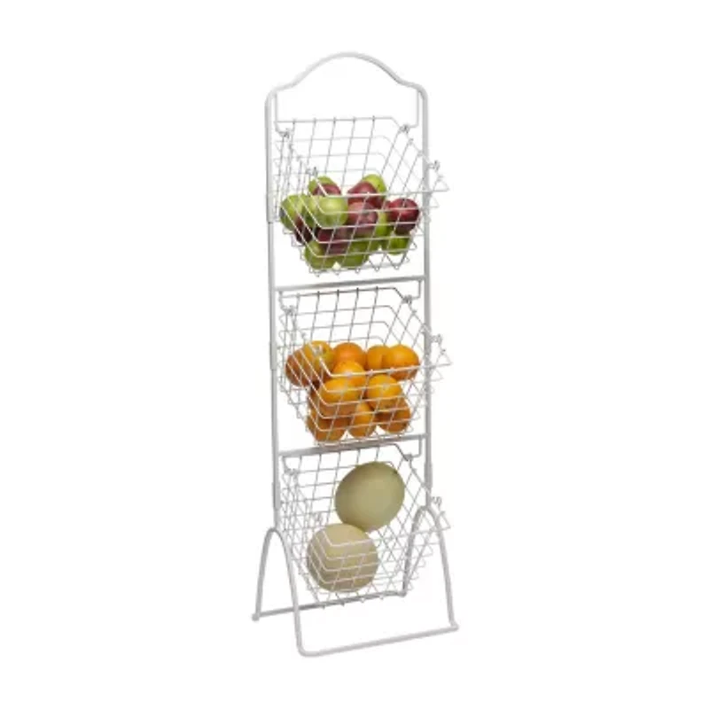 Gourmet Basics by Mikasa Metal Fruit Basket