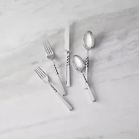 Fortessa Wrought 20-pc. 18/10 Stainless Steel Flateware Set