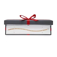 Womens 1/10 CT. T.W. Natural White Diamond Sterling Silver 7.5 Inch Tennis Bracelet