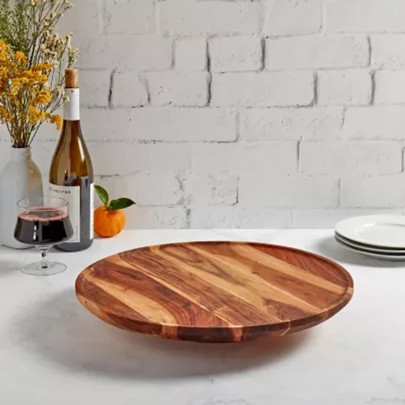 Tabletops Unlimited Tabletops Unmlimited Wood Lazy Susan
