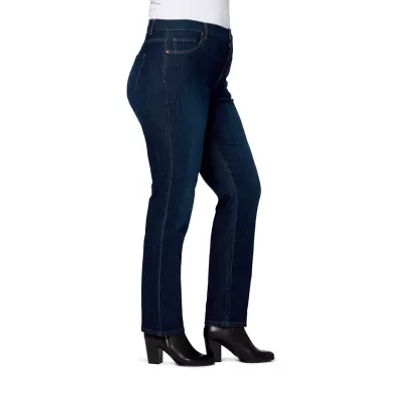 Gloria Vanderbilt Women's Plus Amanda Classic Straight Leg Jean