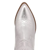 Mia Girl Womens Beth Stacked Heel Cowboy Boots