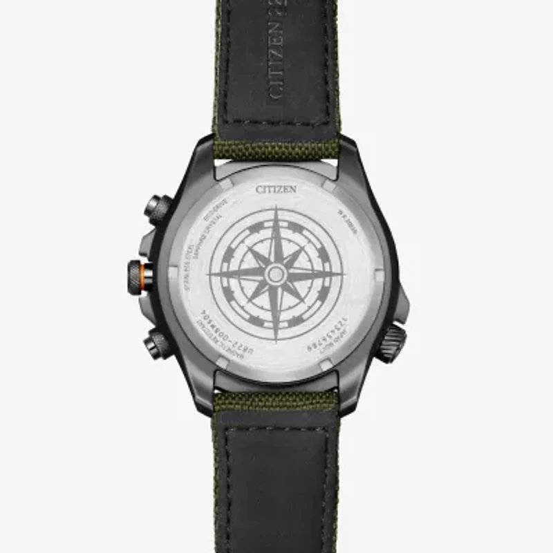 Citizen Promaster Mens Green Strap Watch Jv1005-02w