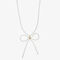 Bijoux Bar Womens 17 Inch Collar Necklace