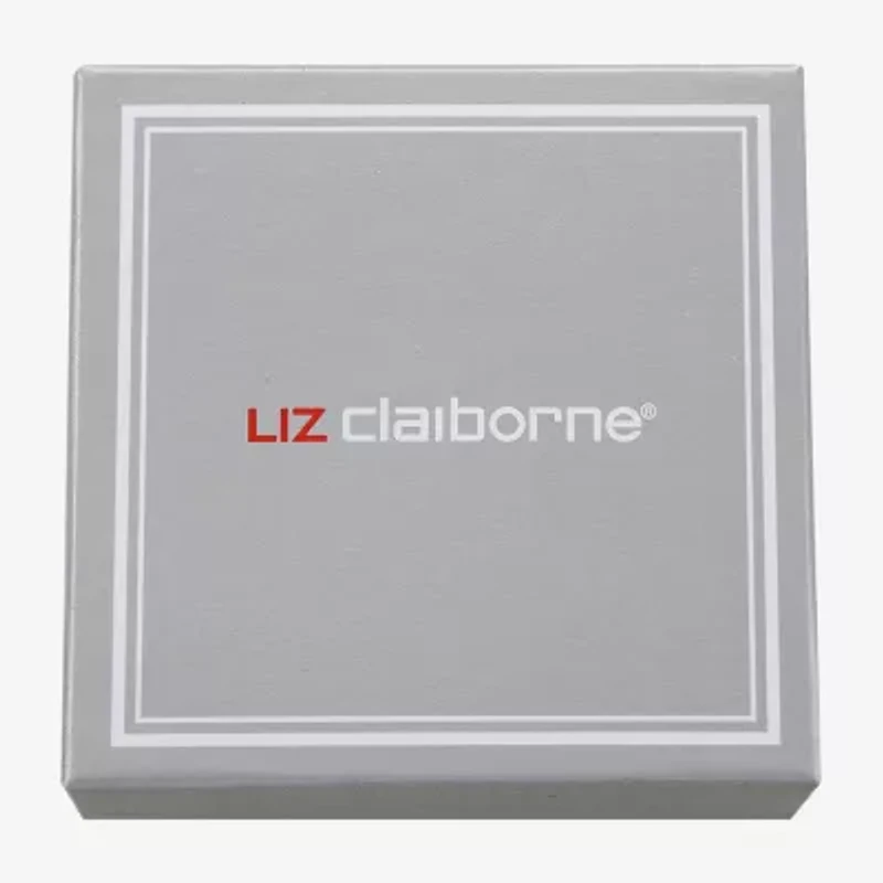Liz Claiborne Pendant Necklace And Drop Earring Womens 2-pc. Jewelry Set
