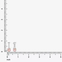 Monet Jewelry Timeless Womens Simulated Pearl Hypoallergenic Drop Earrings