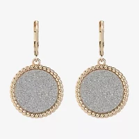 Monet Jewelry Womens Round Drop Earrings