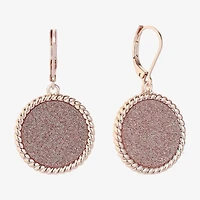 Monet Jewelry Womens Round Drop Earrings