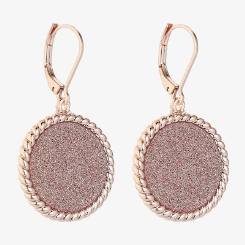 Monet Jewelry Womens Round Drop Earrings
