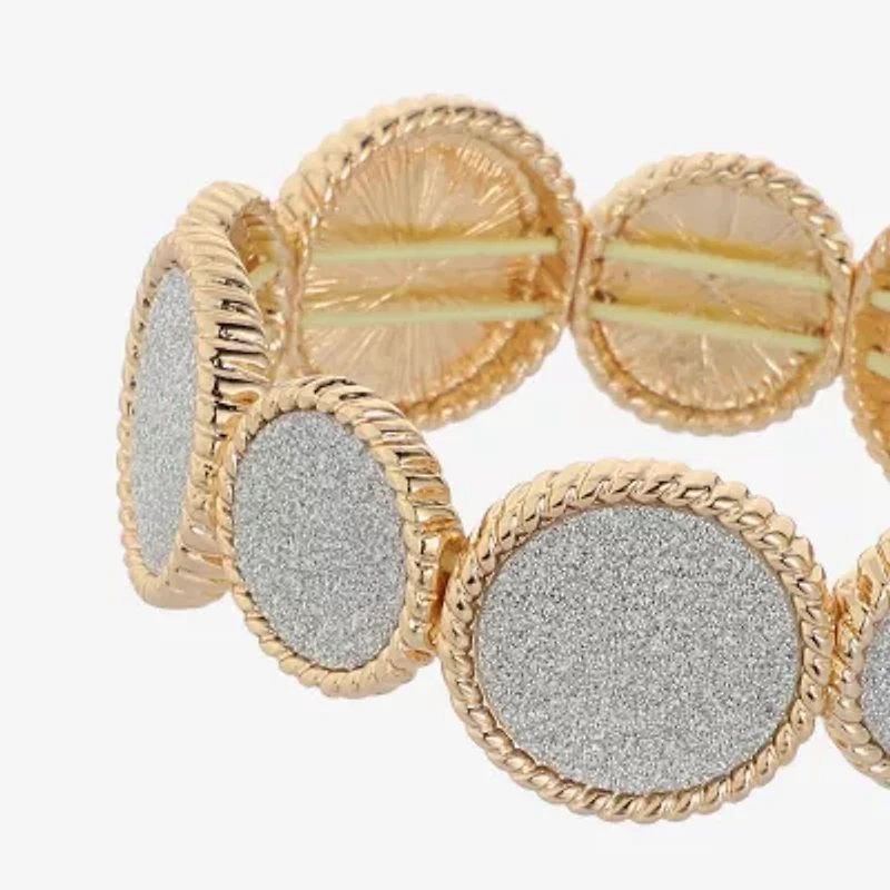 Monet Jewelry Womens Round Stretch Bracelet