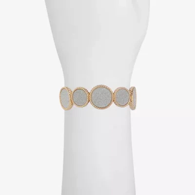 Monet Jewelry Womens Round Stretch Bracelet