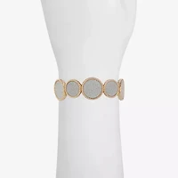 Monet Jewelry Womens Round Stretch Bracelet