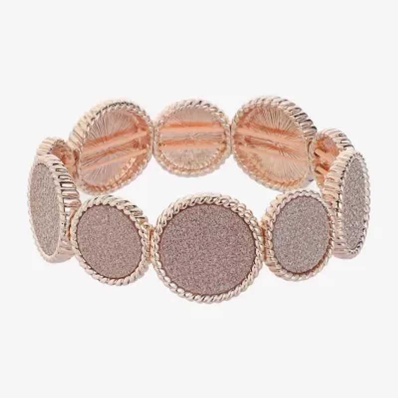 Monet Jewelry Womens Round Stretch Bracelet