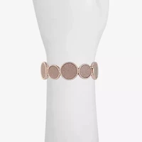 Monet Jewelry Womens Round Stretch Bracelet