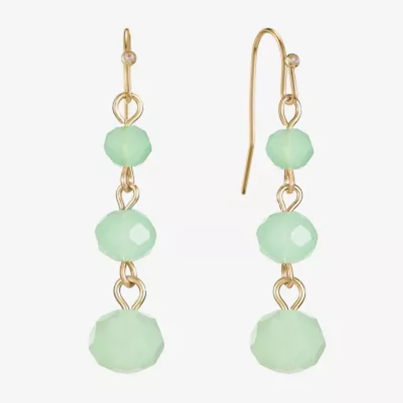 Liz Claiborne Womens Drop Earrings
