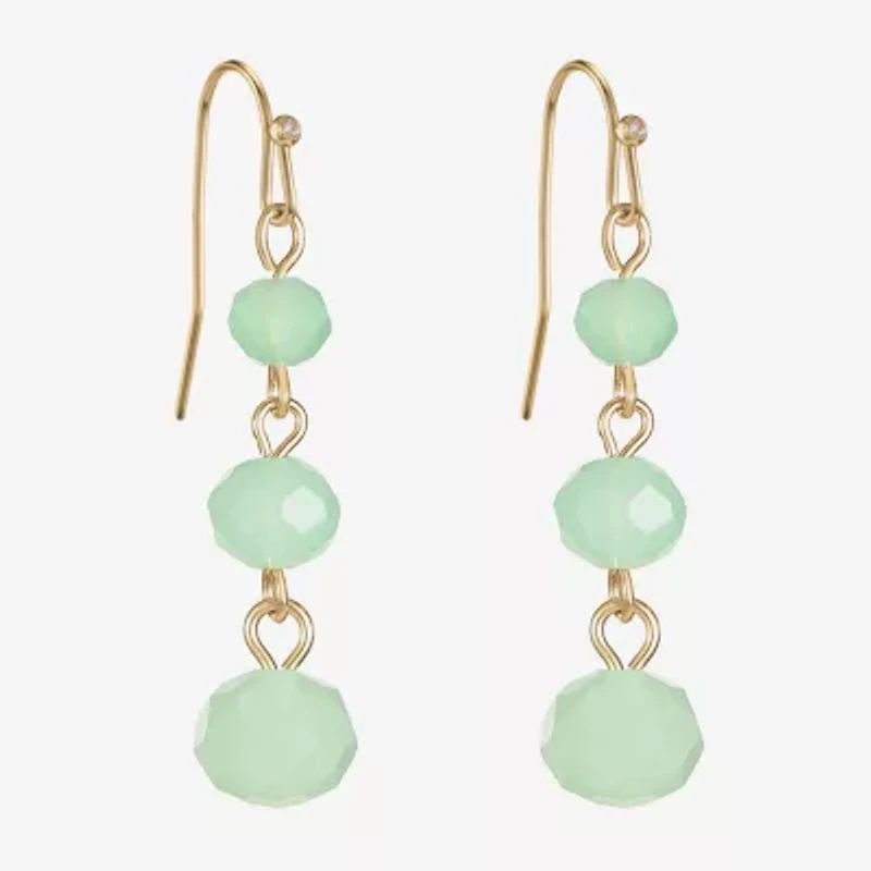 Liz Claiborne Womens Drop Earrings