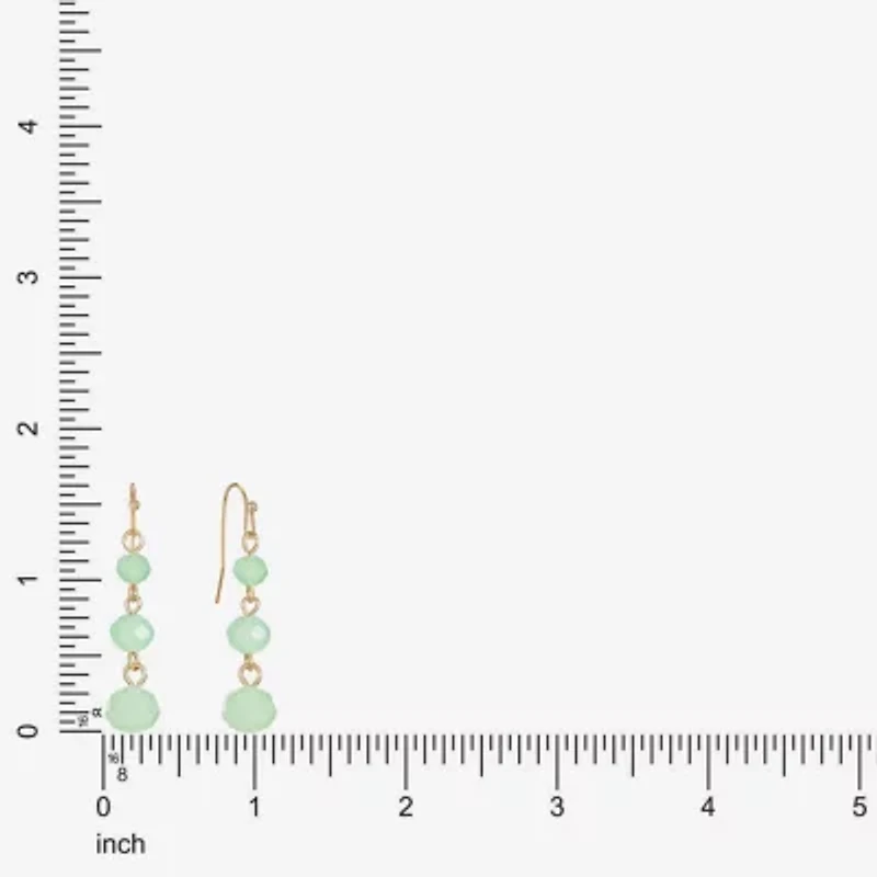 Liz Claiborne Womens Drop Earrings