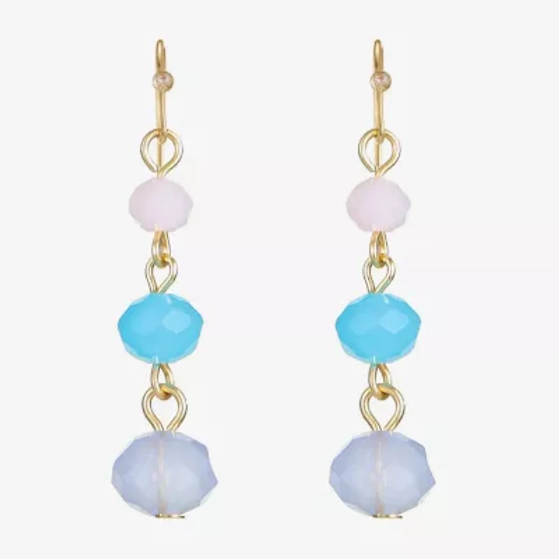 Liz Claiborne Womens Drop Earrings