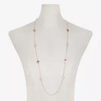 Liz Claiborne Womens Glass 36 Inch Strand Necklace