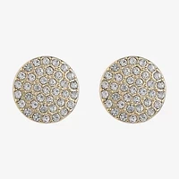 Liz Claiborne Womens Glass Clip On Earrings
