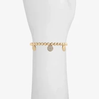 Liz Claiborne Womens Glass Stretch Bracelet
