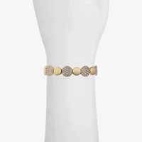 Liz Claiborne Womens Glass Stretch Bracelet