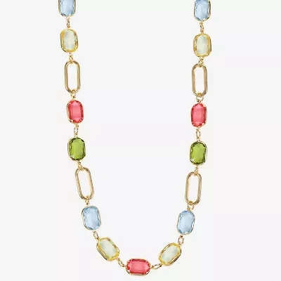 Liz Claiborne Womens 17 Inch Collar Necklace