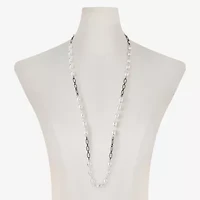 Liz Claiborne Two Tone Womens 36 Inch Strand Necklace