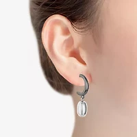 Liz Claiborne Two Tone Womens Hypoallergenic Drop Earrings