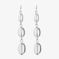 Liz Claiborne Linear Womens Drop Earrings