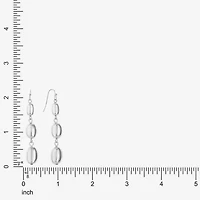 Liz Claiborne Linear Womens Drop Earrings
