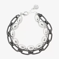 Liz Claiborne Layered Womens Strand Bracelet