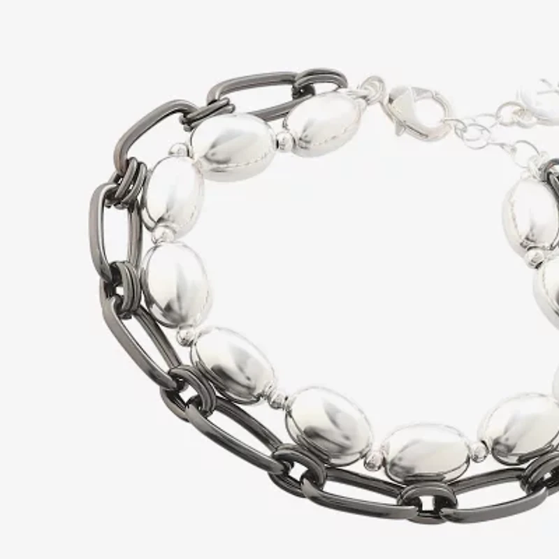 Liz Claiborne Layered Womens Strand Bracelet