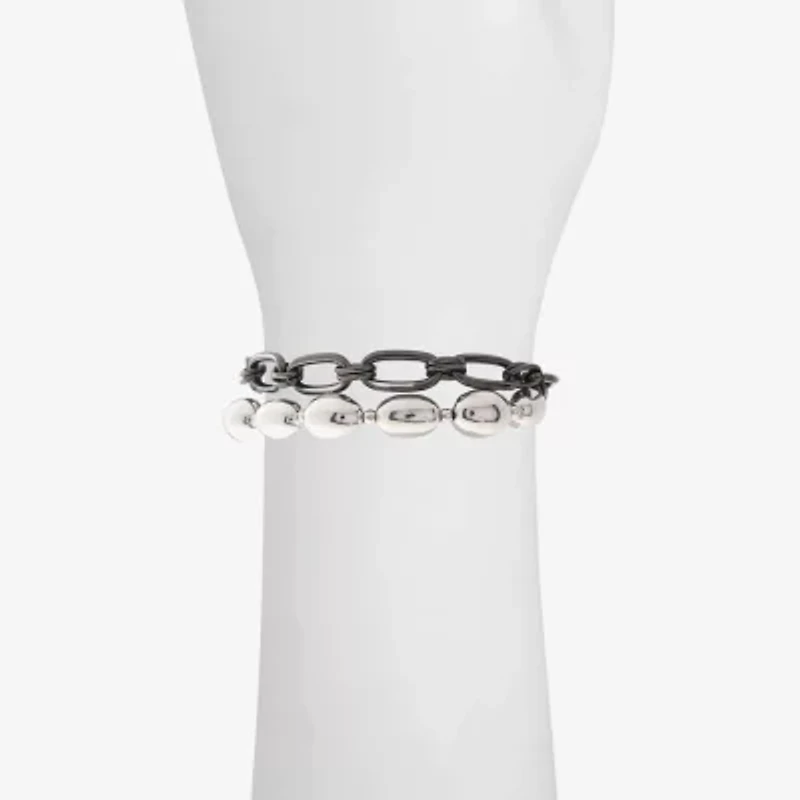 Liz Claiborne Layered Womens Strand Bracelet