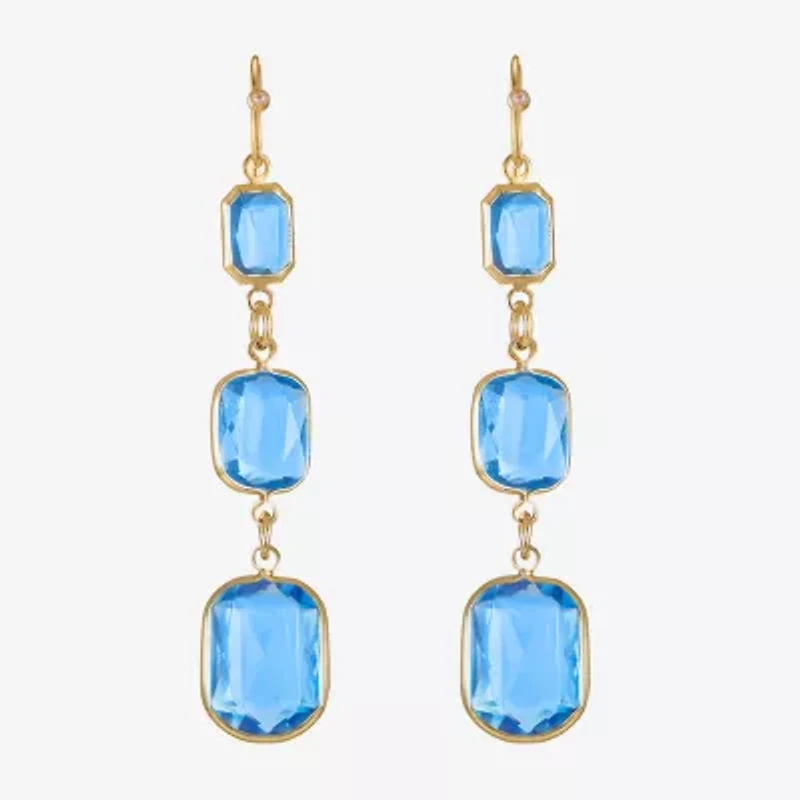 Liz Claiborne Womens Drop Earrings