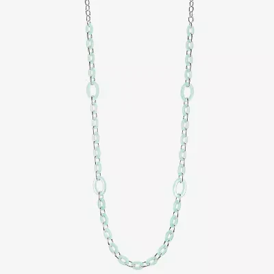 Liz Claiborne Womens 26 Inch Link Necklace