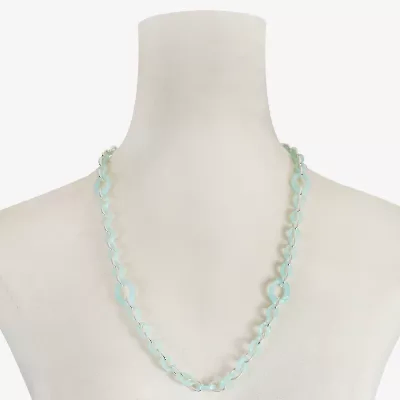 Liz Claiborne Womens 26 Inch Link Necklace