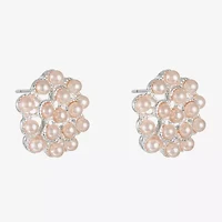 Monet Jewelry Timeless Simulated Pearl 17mm Round Stud Earrings