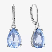 Monet Jewelry Womens Glass Drop Earrings