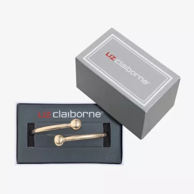 Liz Claiborne Gold Tone Womens Cuff Bracelet