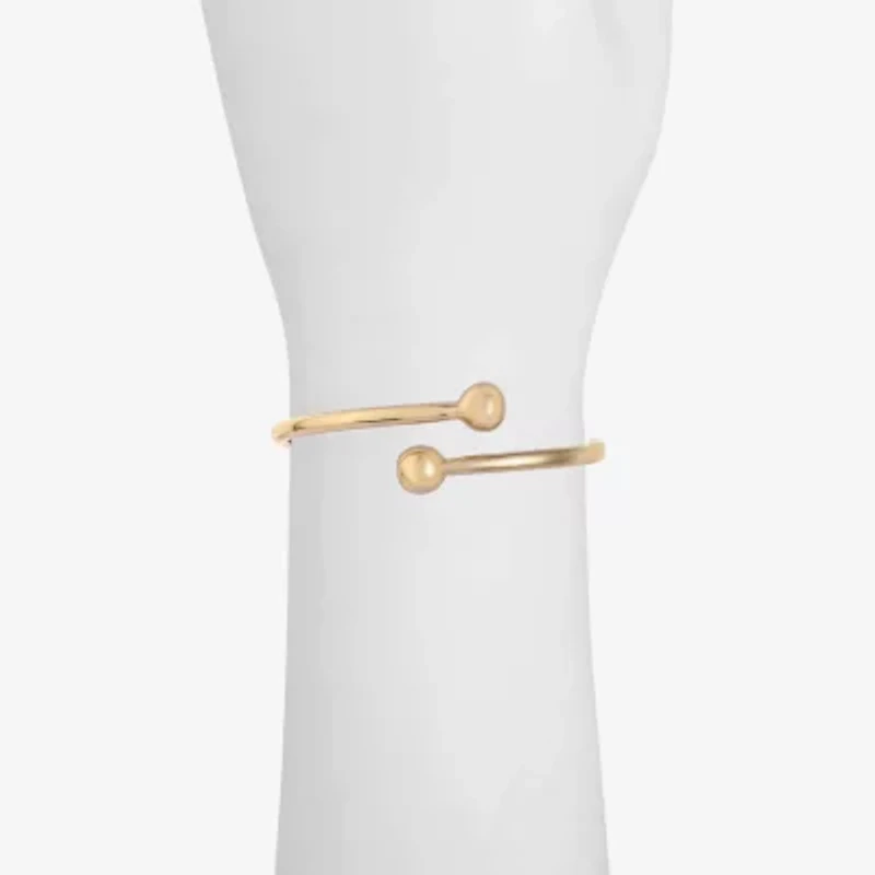 Liz Claiborne Gold Tone Womens Cuff Bracelet