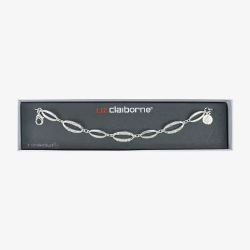 Liz Claiborne Womens Glass Strand Bracelet